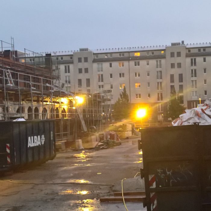 Berlin construction site